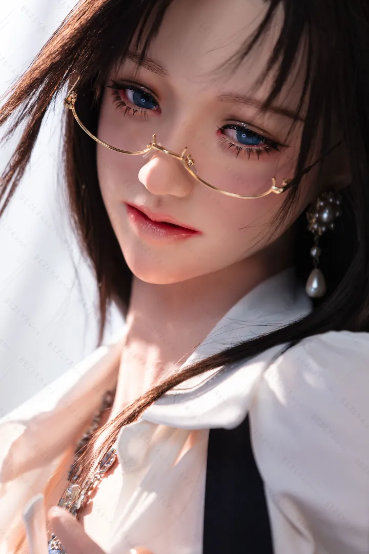 167cm (5ft6) F-Cup Lightweight Silicone Sex Doll, ROS Head gangben